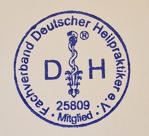 Siegel: Mitglied im Fachverband Deutscher Heilpraktiker e. V.